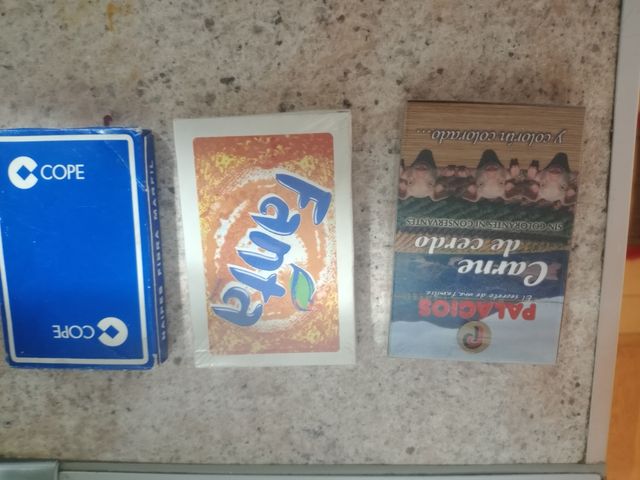 Barajas de cartas españolas