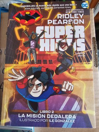 Superhijos dc ridley pearson 3 tomos