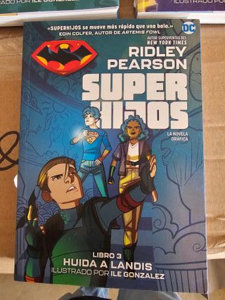 Superhijos dc ridley pearson 3 tomos