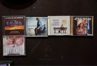 5 CDs Bandas Sonoras