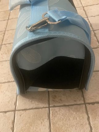 Trasportino blu animali piccoli