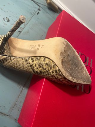 Zapatos Carolina Herrera Piel Serpiente
