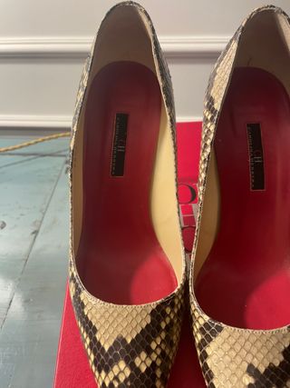Zapatos Carolina Herrera Piel Serpiente