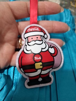 Ciondolo Natale CocaCola Trudi
