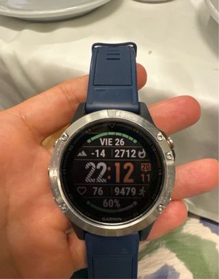 Garmin fenix 5 Azul y Plata