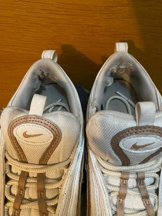 Nike Air Max 97 - Blancas y Doradas