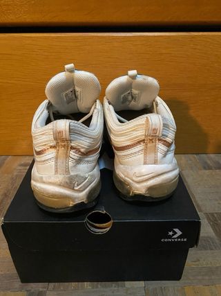 Nike Air Max 97 - Blancas y Doradas