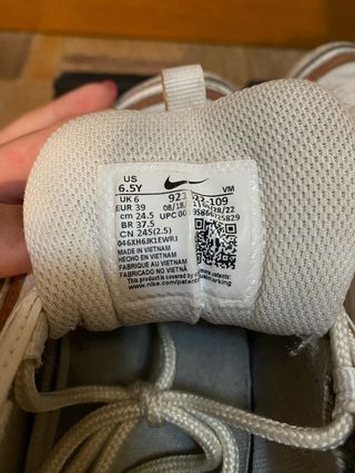 Nike Air Max 97 - Blancas y Doradas