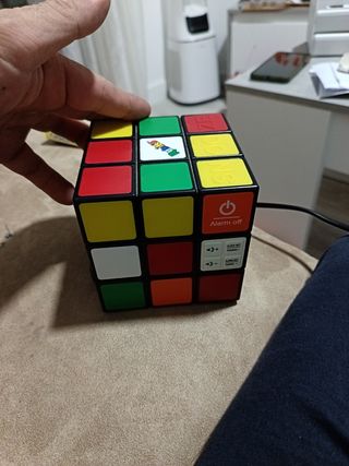 Reloj despertador Cubo Rubik