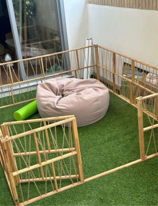 Parque infantil de madera