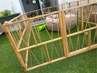 Parque infantil de madera