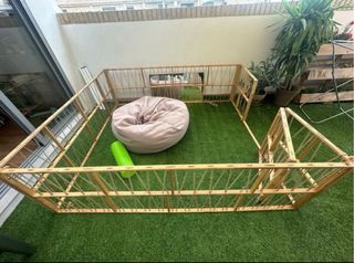 Parque infantil de madera