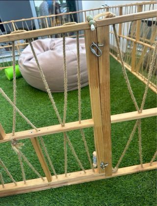 Parque infantil de madera