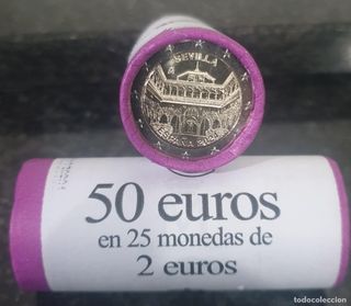 España 2024 Sevilla Cartucho rollo monedas 2€ SC