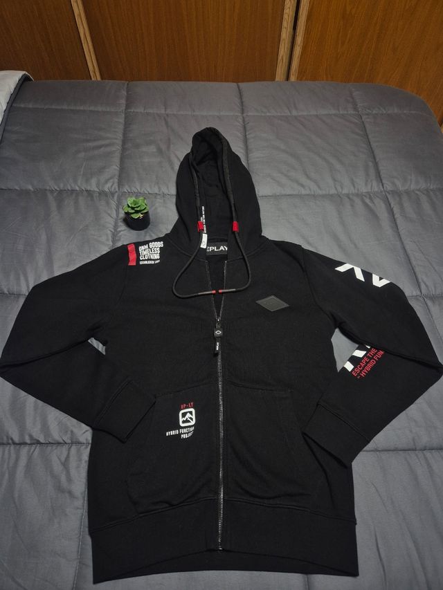 Chaqueta Replay negra talla S