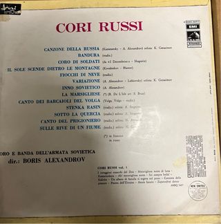 LP Cori Russi 2 - Coro Armata Sovietica