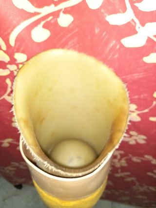 Protesis de pierna para colocar sin rodilla