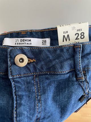 Falda vaquera Lefties - talla 38