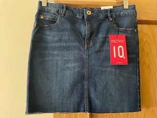 Falda vaquera Lefties - talla 38