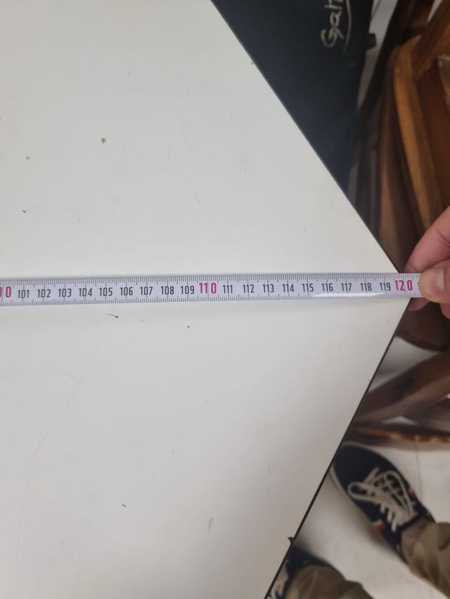 Mesa hexagonal vintage