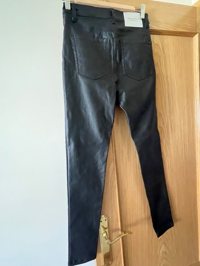 Pantalones cuero Lefties - Talla 38