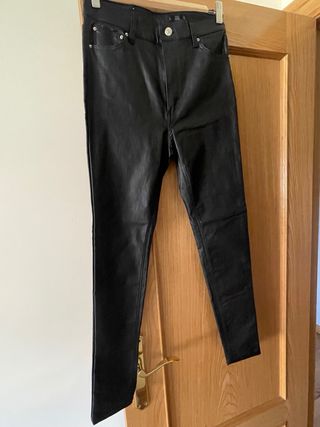 Pantalones cuero Lefties - Talla 38