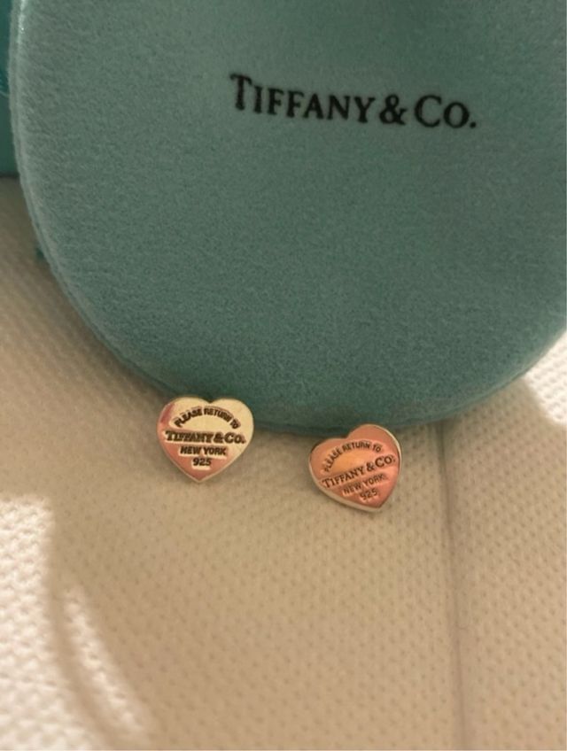 Tiffany&Co. - Orecchini Heart tag mini argento 925
