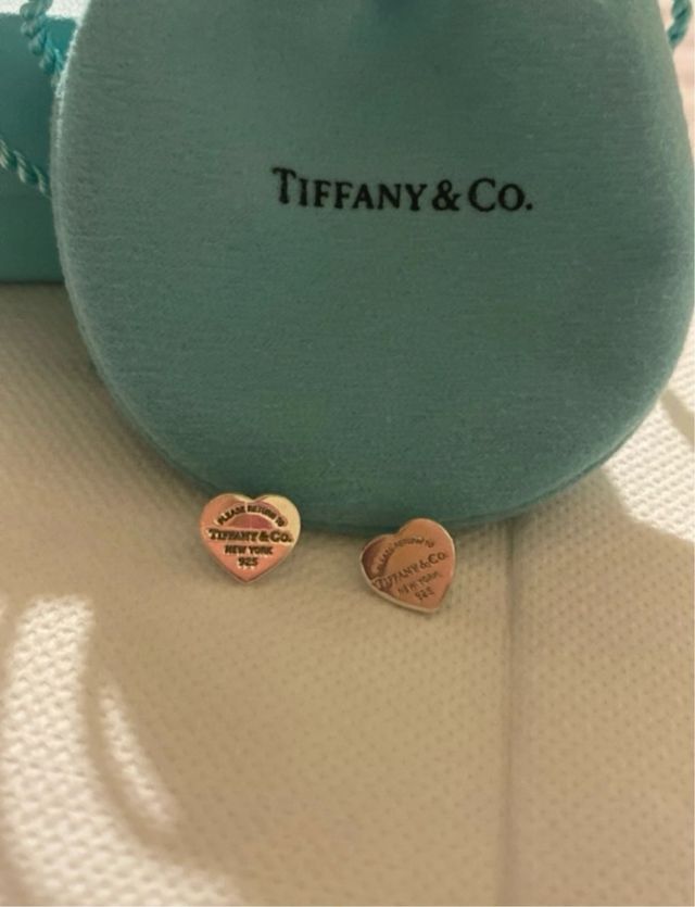 Tiffany&Co. - Orecchini Heart tag mini argento 925