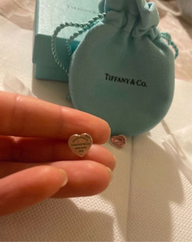 Tiffany&Co. - Orecchini Heart tag mini argento 925
