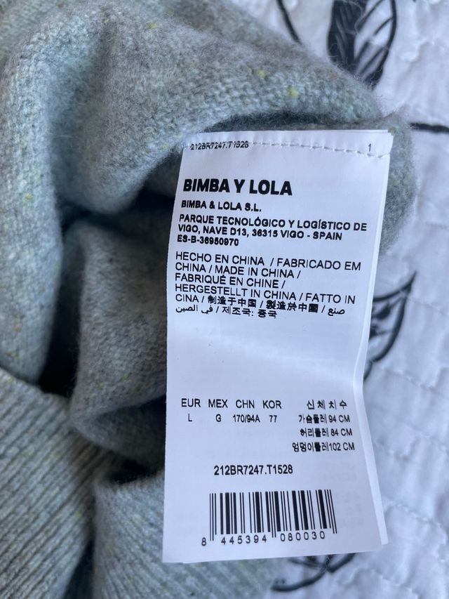 Jersey Bimba y Lola L - verde