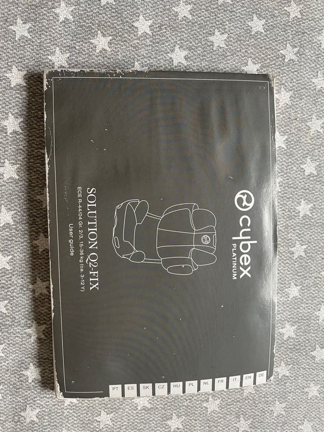 Silla coche Cybex Solution Q2 Fix