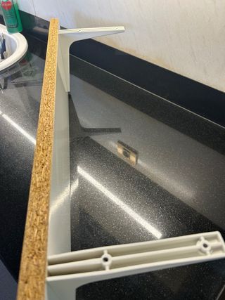 2 Estantes blanco 2 soportes - madera C/U 12€