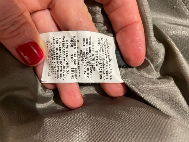 chaqueta/ pantalon mujer Massimo Dutti talla 38