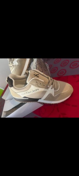 Zapatillas Calvin Klein Jeans beige
