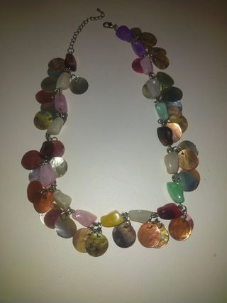 Collana etnica multicolor