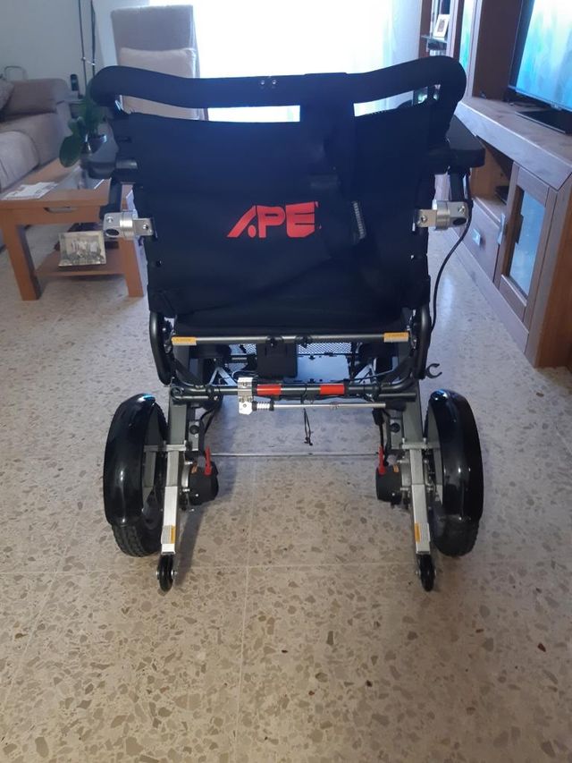 Silla ruedas eléctrica plegable