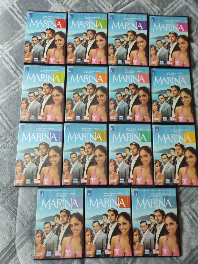 DVDs Telenovela Marina (15)