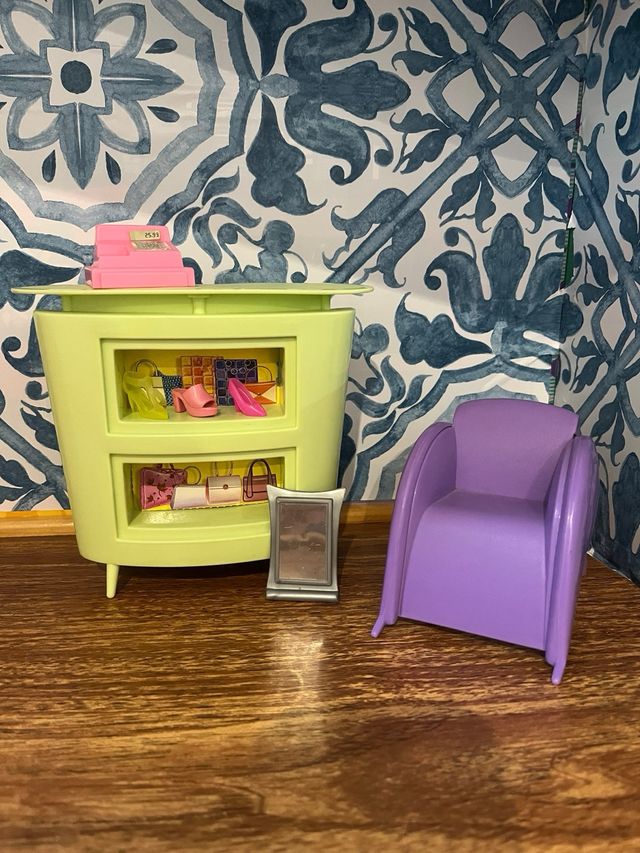 Barbie Muebles Tienda Zapatos