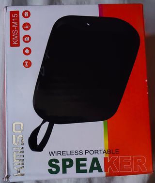 Altavoz portátil Kimiso KMS-M15