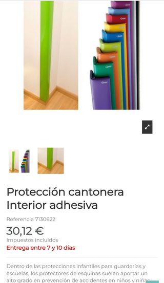 Protector esquinas niños - hay 3uds
