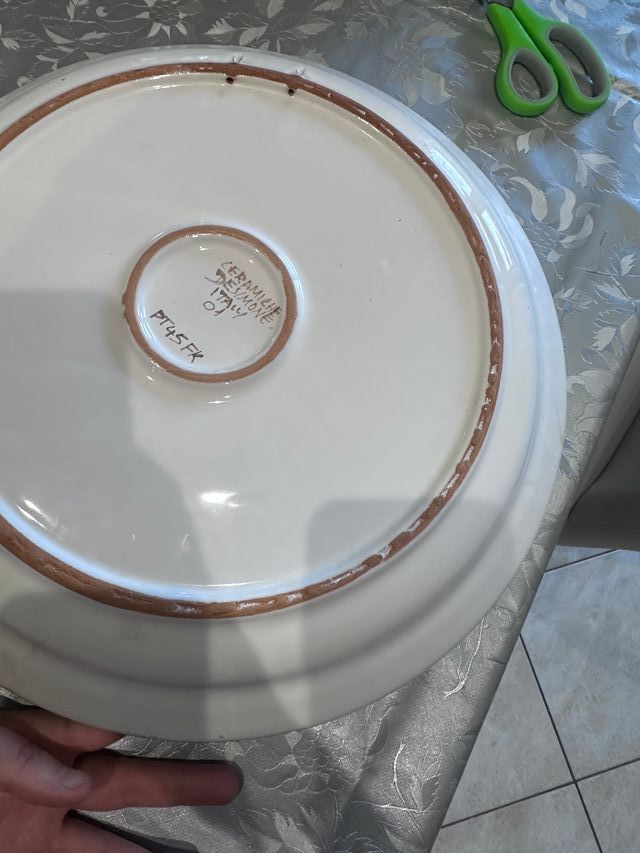 Piatto ceramiche De Simone