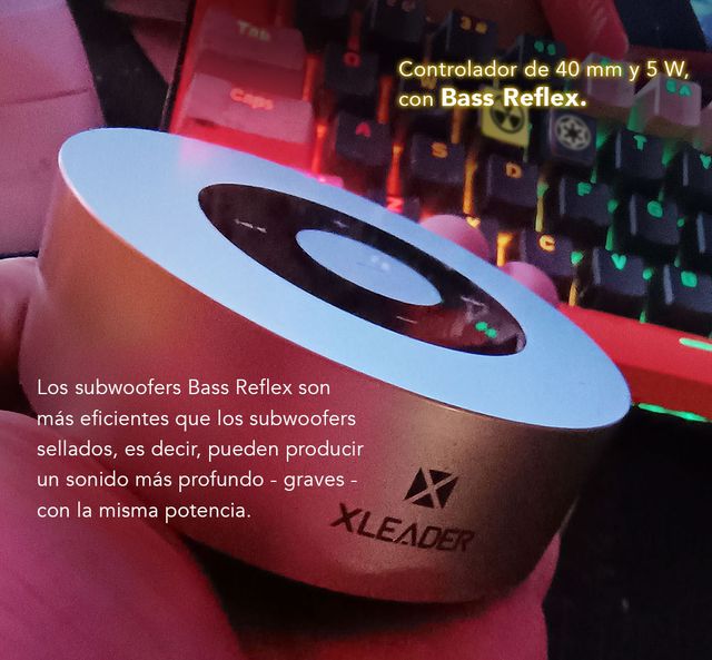 Altavoz Bluetooth 5.3 con buenos graves