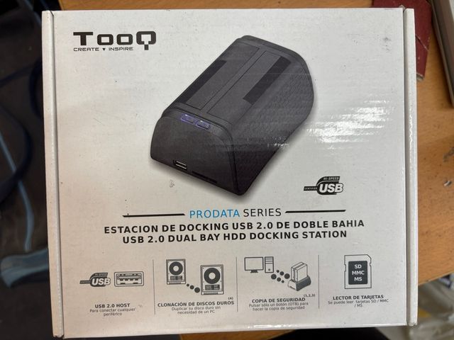 Base Duplicación Tooq - USB 2.0