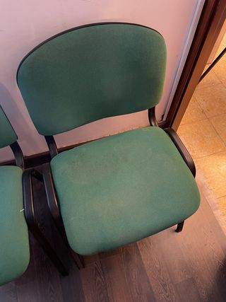 Set de sillas oficina