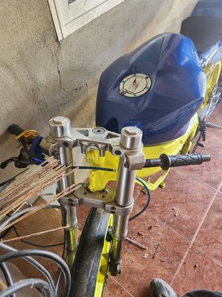 Yamaha TZR moderna - Proyecto
