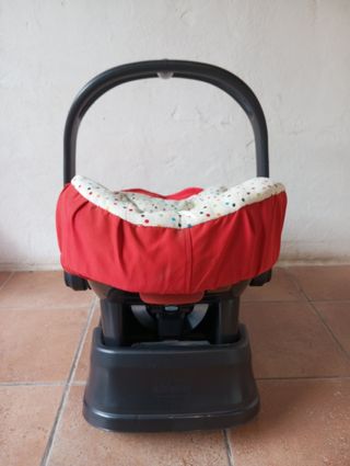 Maxicosi chicco + funda invierno tuc tuc