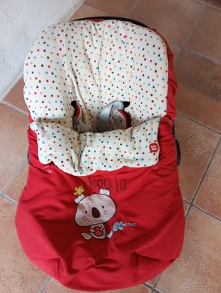 Maxicosi chicco + funda invierno tuc tuc