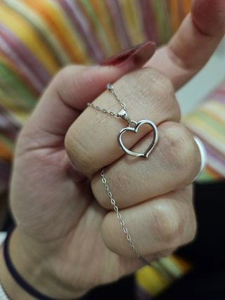 Collana Stroili cuore argento - da riparare