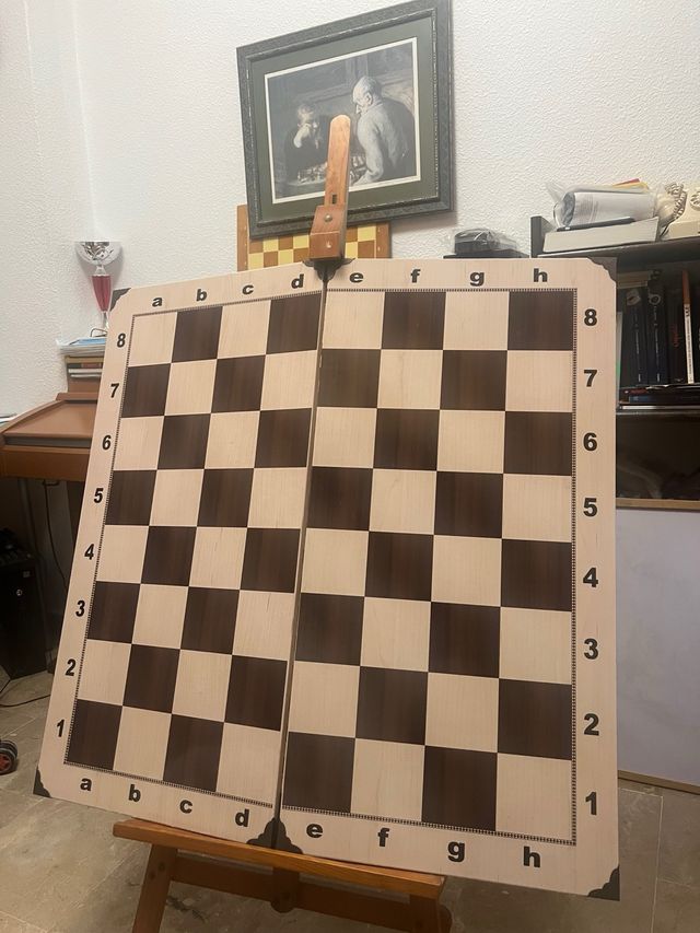 Tablero Mural de Ajedrez Magnético