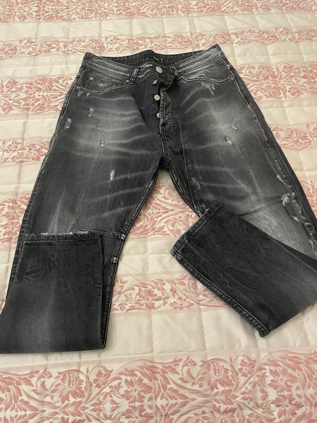 Jeans Replay Uomo Neri